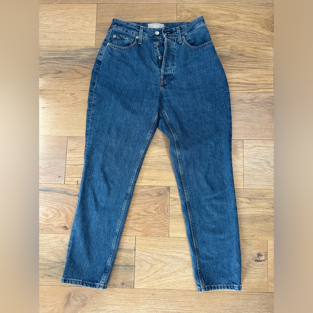 Everlane curvy 90s cheeky straight jeans